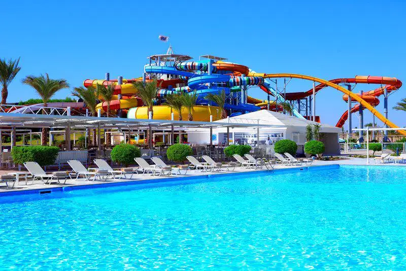 Hotel Jaz Aquaviva Hurghada glijbanen