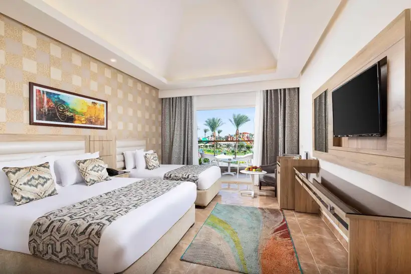 Pickalbatros Aqua Blu Resort Hurghada hotelkamer