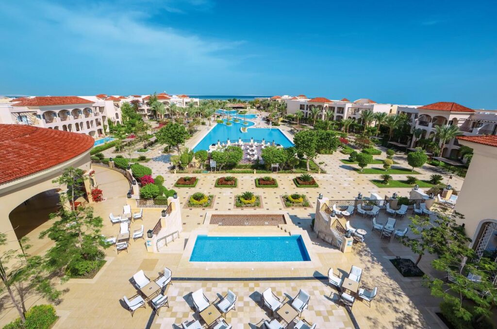 jaz aquamarine hurghada uitzicht