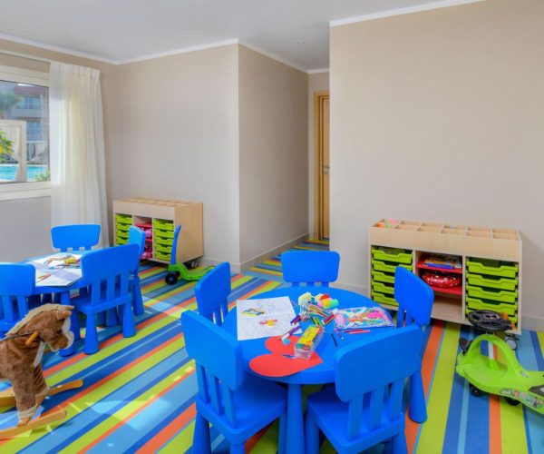 jaz casa del mar beach in hurghada de kidsclub waar je de kinderen afkan zetten en dan naar het strand kan