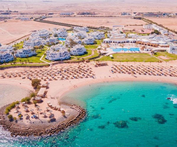 Mercure Hurghada Hotel bovenaanzicht van het heel het hotel